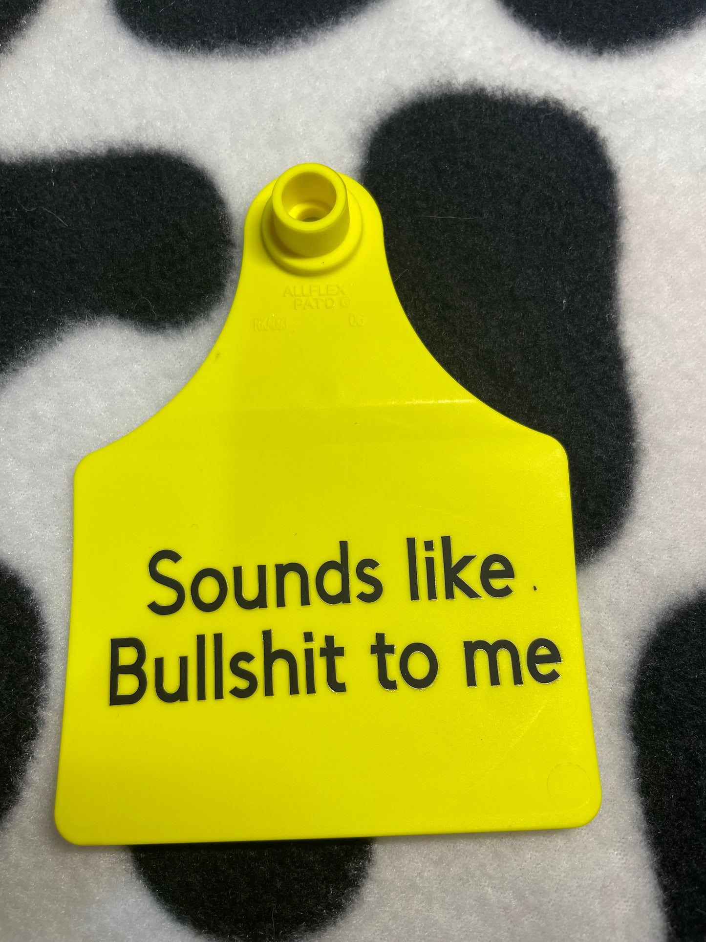 SOUNDS LIKE BULLSHIT TO ME - PRE DESIGENED TAGS