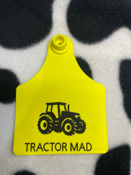 TRACTOR MAD - PRE DESIGNED TAG